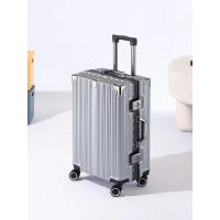 ราคา กระเป๋าเดินทาง 20นิ้ว กระเป๋าสัมภาระ โครงอลูมิเนียม กระเป๋าลาก ล้อคู่4ล้อ กระเป๋าล้อลาก suitcase (21462478306)