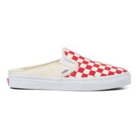 ราคา Vans รองเท้าผ้าใบ Classic Slip On Mule Checkerboard Red Classic White VN0004KTTLF (13792216451)