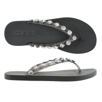 ราคา Holster Waikiki Clear Black Glitter HST272CBG รองเท้าแตะแบบมีหู (7204060449)