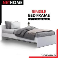 ราคา NETHOME SNOW SERIES 3ฟุต เตียง เตียงไม้ ฐานเตียง ฐานเตียงไม้ เตียงมินิมอล เตียงอเนกประสงค์ เตียงมีลิ้นชัก เตียงเดี่ยว SNOW WOODEN BED FRAME 3FT SINGLE SIZE (19416826487)