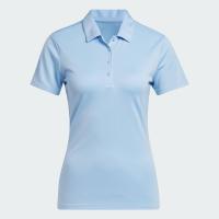 ราคา adidas Golf Womens Solid Performance Short Sleeve Polo Shirt Women Blue IN9918 (22474323233)