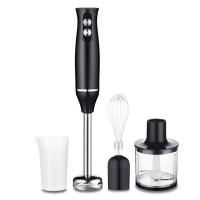 ราคา 4 in 1 High Power Immersion Hand Stick Blender Mixer Includes Chopper and Smoothie Cup Stainless Steel Ice Blade EU Plug (19434950356)