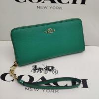 ราคา New Coach long purse female Zipper wrist purse F4456 (21154536718)