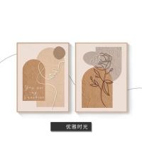 ราคา พื้นผิวร้านอาหารภาพวาดตกแต่งศิลปะนามธรรมห้องนั่งเล่นโซฟาพื้นหลังผนังภาพจิตรกรรมฝาผนังห้องนอนข้างเตียงแขวนภาพวาด (22392807127)