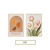ราคา พื้นผิวร้านอาหารภาพวาดตกแต่งศิลปะนามธรรมห้องนั่งเล่นโซฟาพื้นหลังผนังภาพจิตรกรรมฝาผนังห้องนอนข้างเตียงแขวนภาพวาด (22392807135)