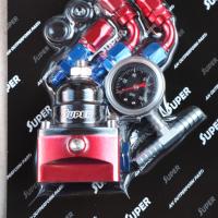 ราคา เรกกูเรต SUPER สีดำ เรกกูเรเตอร์ เร็กกูเรเตอร์ Aeromotive regulator ปรับแรงดันเชื้อเพลิง ใส่ได้ทั้งรถยนต์ มอไซค์หัวฉีด ตัวควบคุมความดัน (20012294098)