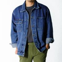 ราคา era won เสื้อแจ็คเก็ต โอเวอร์ไซซ์ DENIM JACKET OVERSIZE สี Stay blue (22523692673)