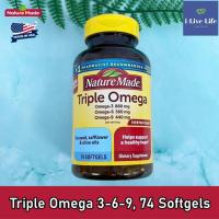 ราคา โอเมก้า 3 6 9 Triple Omega 3 6 9 74 Softgels Nature Made (21650094487)
