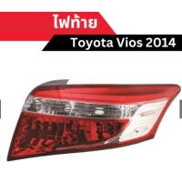 ราคา ไฟท้าย Toyota Vios 2014 2017 ยี่ห้อ CASP มีข้าง ซ้าย ขวา เลือกด้านในได้เลย (22852081196)