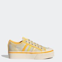 ราคา adidas Lifestyle Nizza Platform Shoes Women Yellow GX4607 (22434667544)