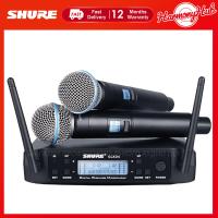 ราคา Shure GLXD4 BETA58A ชุดไมโครโฟนมือถือ UHF ระดับมืออาชีพ ไมโครโฟนโลหะ (22855068511)