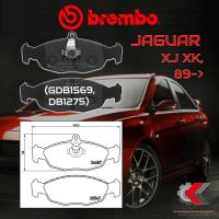ราคา ผ้าเบรคหลัง BREMBO JAGUAR XJ XK Aston Martin DB7 3 2 ปี 89 P36017B (15701006584)