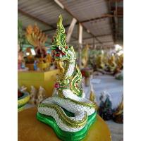 ราคา พญานาคพ่นน้ำ พญานาคเรียกทรัพย์ พญานาคสีเขียว สีขาว พญานาคคำชะโนด พญานาค รูปปั้น เสริมบารมี โชคลาภ ร่ำรวย Others K 35 สูง40ซม ส่งฟรี (11746004717)