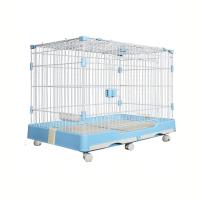 ราคา PetStern แบบมีล้อ กรงหมา 1ชั้น กรงกระต่าย กรงสัตว์เลี้ยง ขนาดใหญ่ คอกกั้นสัตว์เลี้ยง คอกกั้นแบบถอดประกอบได้ กรงสุนัขพั (21680598064)