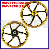 ราคา ล้อแม็ก KRYON 6 ก้าน HONDA WAVE110i 2009 2020 125i 2012 2022 ขายเป็นคู่ หน้าดิส4รู หลังดั้ม ขอบ 1 4 17 (12621363677)