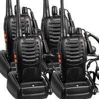 ราคา 2 4PCS Baofeng BF 888S Walkie Talkie วิทยุสื่อสาร อุปกรณ์ครบชุด พร้อมแบตเตอรี่ เครื่องส่งรับวิทยุ มือถือเครื่องส่งรับวิทยุพลเรือน โรงแรมเครื่องส่งรับวิทยุ (19317782381)