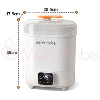 ราคา Mafababe เครื่องนึ่งขวดนม 3ชั้น 6 8 ลิตร เครื่องนึ่งขวดนม อุ่นนม อบแห้ง ที่นึ่งขวดนม ตู้อบขวดนม เครื่องอบแห้งขวดนม พร้อมอบแห้ง (20133639607)