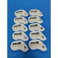 ราคา PING Golf Club Covers Iron Club Head Covers Combination Ball Head Covers Golf Sand Club Head Covers Personalized customization (22576657234)