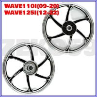ราคา ล้อแม็ก KRYON 6 ก้าน HONDA WAVE110i 2009 2020 125i 2012 2022 ขายเป็นคู่ หน้าดิส4รู หลังดั้ม ขอบ 1 4 17 (17379193703)