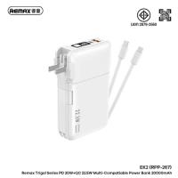 ราคา มีมอก Remax powerbank รุ่น RPP 267 ความจุแบตเตอรี่ 20000mAh ชาร์จเร็ว 22 5W มีช่องTypeC ชาร์จไว มีสายในตั wking Type C to For L พร้อมส่ง (17430282834)