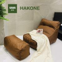 ราคา Kawa บีนแบคโซฟาและเก้าอี้ รุ่น Hakone Bean Bag พร้อมที่พักเท้า น้ำหนักเบา เคลื่อนย้ายสะดวก (16788728380)