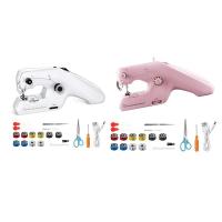 ราคา Automatic Handheld Sewing Machine Mini Portable Sewing Machine Cordless Sewing Machine for Adult DIY Home Sewing Tool (20387410672)