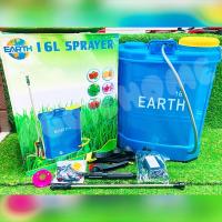 ราคา EARTH เครื่องพ่นยา รุ่น EARTH 16L 16ลิตร สีน้ำเงิน พร้อมหัวฉีด4แบบ SPRAYER แบตเตอรี่ สะพายหลัง ฉีดยา พ่นยา เครื่องฉีดยาหญ้า ถังฉีดยา แบบสะพาย สวน เกษตร ครบชุดพร้อมใช้งาน จัดส่ง KERRY (9780818816)