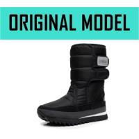 ราคา เบามาก กันน้ำซึมพร้อมลุยหิมะ รองเท้าบูทกันหนาว รองเท้าบูทลุยหิมะ บู๊ทกันหนาวชาย บูทกันหนาวหญิง Snow Boots Size 30 46 (16840538347)