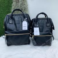 ราคา ok good Anello New PU RETRO base backpack AH B3771AH B3772 แท้100 แถมตุ๊กตาพวงกุญแจ (15747607362)