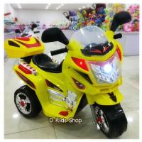 ราคา D Kids รถแบตเตอรี่เด็ก รถเด็กนั่งมอไซค์ทรงตำรวจ ขนาด1มอเตอร์ มีไฟหน้า มีเสียงดนตรี No 1051 (23042965037)