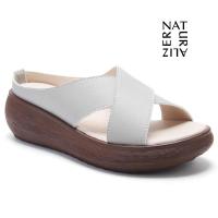 ราคา จัดส่งฟรีฟรี NATURALIZER รองเท้า Border Stitch รุ่น NAC23 รองเท้าผู้หญิง (20310918039)