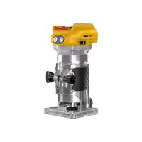 ราคา Brushlessไฟฟ้าTrimmerตัดไม้ไม้Router Millingแกะสลักเครื่องFit Makita Dewalt 18Vแบตเตอรี่ (23030578426)