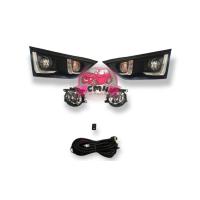 ราคา ไฟตัดหมอก สปอร์ทไลท์ โคมใส โคมเหลือง เบ้าดำ เบ้าโครเมี่ยม ISUZU dmax อีซูซุ ดีแม้ก 2020 2021 2022 2023 ตัวเตี้ย (10416937890)