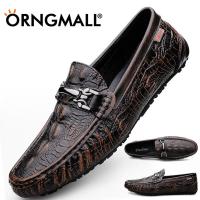 ราคา ORNGMALL รองเท้านุ่มหนังแท้คุณภาพสูงรองเท้าลำลองผู้ชายส้นเตี้ยผู้ชายรองเท้าส้นเตี้ยแบรนด์แฟชั่นรองเท้าขับรถระบายอากาศรองเท้าโลฟเฟอร์ผู้ชาย38 44 (18262084670)
