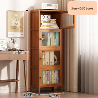 ราคา YONUO ชั้นหนังสือไม้ 3 4 ชั้น ตู้ไม้เก็บหนังสือ ชั้นวางของไม้ รับน้ำหนักได้ ตู้เก็บหนังสือ (21980845606)