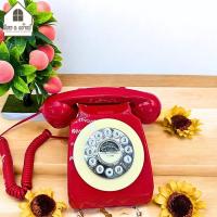 ราคา โทรศัพท์บ้านแนวย้อนยุค สไตน์วินเทจ มี 3สี (22276720327)