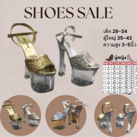 ราคา รองเท้าแฟชั่นส้นสูงผู้หญิง ผู้ใหญ่ เด็ก ไซส์เด็ก 28 34 ผู้ใหญ่ 35 43 ความสูง 3 6 นิ้ว ส้นแก้วราคาพิเศษ ใหม่ล่าสุด (22537037660)