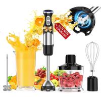 ราคา Immersion Blender 5 In 1 Handheld Blender 1100W Scratch Resistant Blender Stick 12 Speed And Turbo Boost Hand Blender With ChopperBeakerWhisk And Milkshake Frother For Milkshake Puree Smoothie Food (2