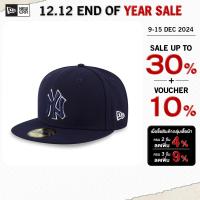 ราคา NEW ERA หมวก รุ่น NEW YORK YANKEES OUTLINE NAVY 59FIFTY CAP (22678645554)