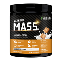 ราคา Ozmolts Extreme Mass Gainer Powder Chocolate เวย์โปรตีน โปรตีน ลีนไขมัน สนับสนุนการออกกำลังกาย Protein Weight Gainer 2LB (23189348697)