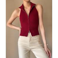 ราคา Aliotte Lanza Top เสื้อคอปกแขนกุดเว้าหลัง (17213823779)