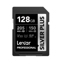 ราคา Lexar 64GB 128GB 256GB Professional SILVER PLUS SDXC UHS I Card ประกันตลอดการใช้งาน (22384227956)
