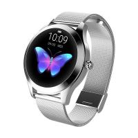 ราคา POSHI KW10 Women Smart Watch Pedometer Bluetooth 4 0 นาฬิกาอัจฉริยะสำหรับ Android iPhone Xiaomi (1595208803)