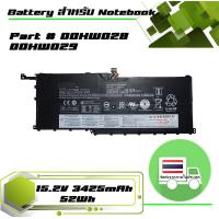 ราคา แบตเตอรี่ LENOVO battery เกรด Original สำหรับรุ่น Lenovo X1 Yoga ThinkPad X1 Carbon 20FB X1 Carbon 4th Gen Part 00HW028 00HW029 (667252857)