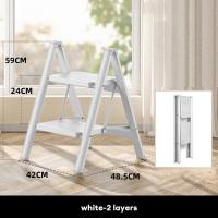 ราคา JJT จัดส่งฟรี บันไดพับ บันไดพับ บันไดพับหนา บันไดอเนกประสงค์ บันไดยืดไสลด์ สามารถจัดเก็บ 2 3 4 ขั้น บันไดพับ บันได (17362785821)