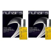ราคา โลชั่น NUHAIR 5 นูแฮร์ 5 ขนาด 60ML X 2 กล่อง ผลิตภัณฑ์ เหมาะสำหรับผู้ที่ ผมร่วง ผมบาง บำรุงผม ใช้ได้ทั้งชายและหญิง (1054706228)