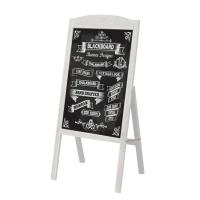 ราคา กระดานดำ กระดานดำลบได้ กระดานดำขาตั้งพื้น Single side A Frame Wood Menu Message Board Magnet Display Blackboard Chalkboard ป้ายตั้งหน้าร้าน ป้ายเขียนเมนู กระดา (17276591986)