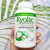 ราคา Kyolic Aged Garlic Extract ไคโอลิค กระเทียมบ่มสกัดไร้กลิน ออร์แกนิค Formula 100 Cardiovascular สูตรดั้งเดิม 100 และ 200 Capsules Wakunaga (9736097332)