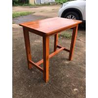 ราคา CProduct โต๊ะหนังสือ โต๊ะทำงาน โต๊ะไม้สัก โต๊ะอาหาร สีสักทอง กว้าง 50 ยาว 80 สูง72ซม (770354203)