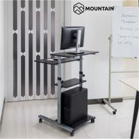 ราคา โต๊ะคอมพิวเตอร์ พร้อมที่วางคีย์บอร์ดและซีพียู 4 ชั้น ปรับระดับได้ MOUNTAIN ERGO 400 โต๊ะทำงาน ERGONOMIC (18837145832)
